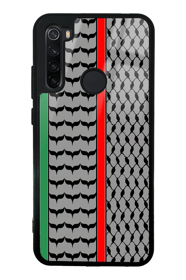 حافظة هاتف Xiaomi Redmi Note 8 بتصميم خطي لامع