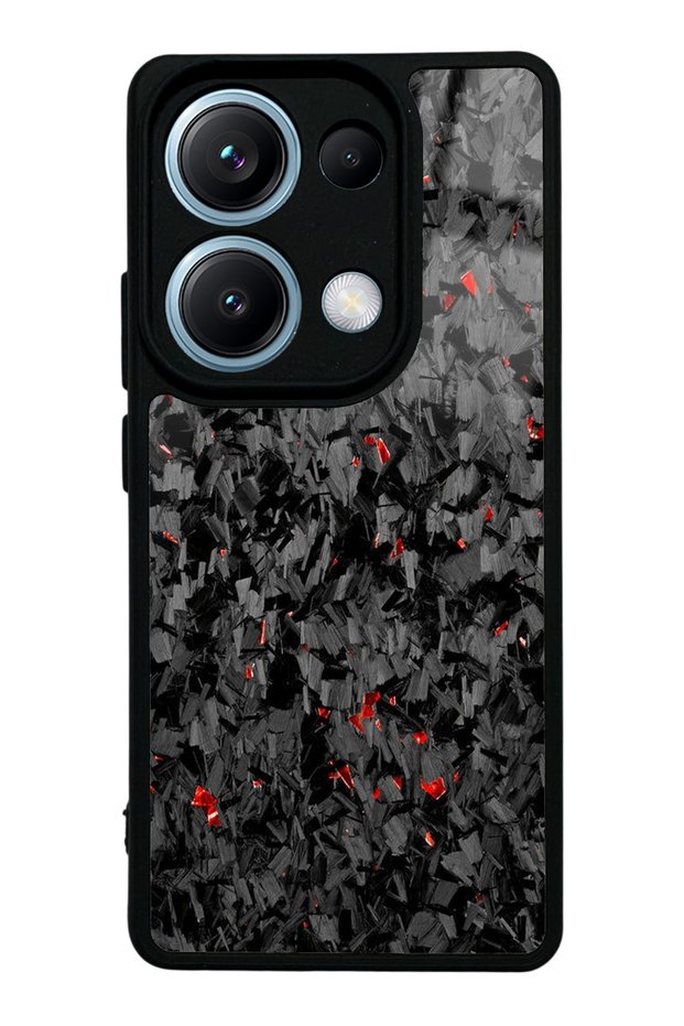 Xiaomi Redmi Note 13 Pro 4g Glossy Phone Case with Embers Design