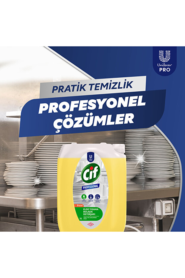 PROFESSIONAL BULAŞIK DETERJANI - ELDE YIKAMA 5 LT