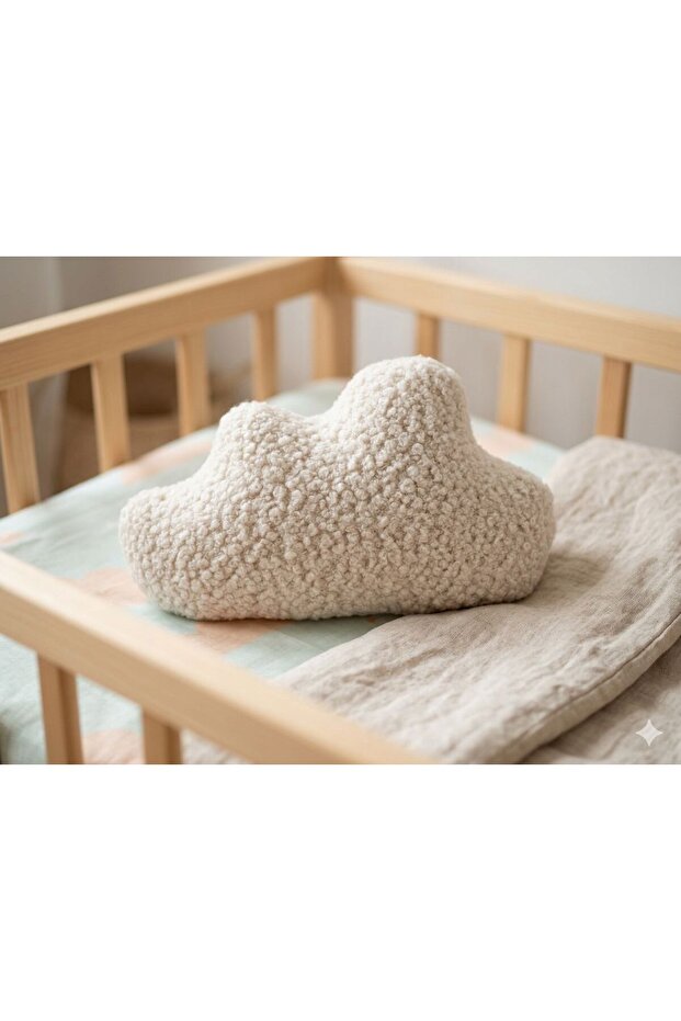 Teddy Cloud Pillow Plush Cloud Throw Pillow Decorative Pillow