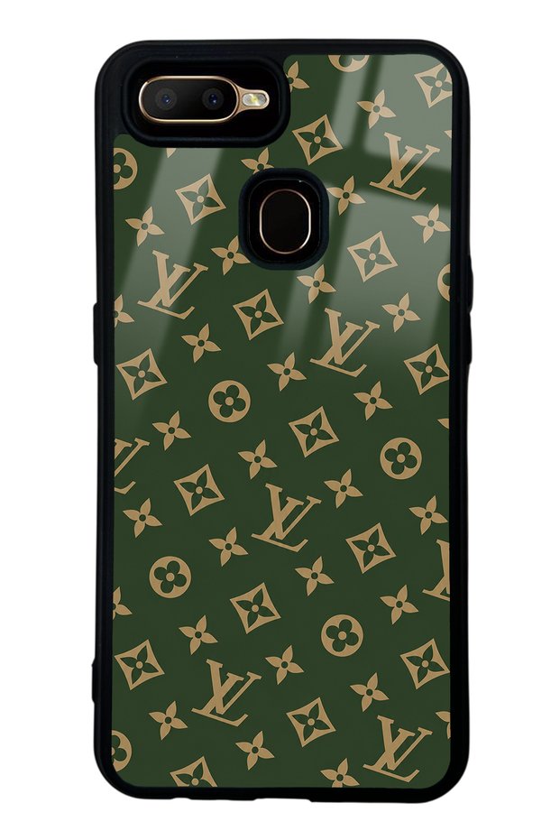 Oppo A5S Green Lv Design Glossy Phone Case