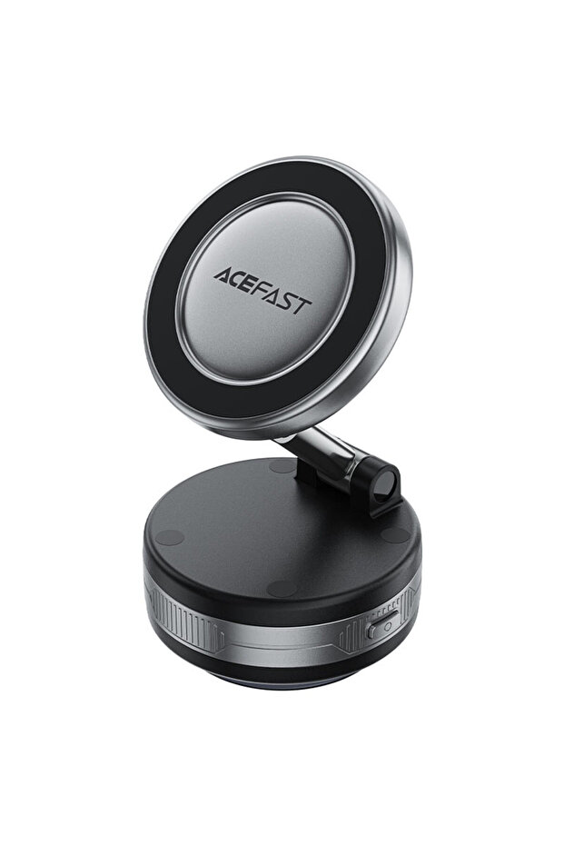 E30 Magnetic Phone Holder with Electric Suction Cup, Automatic Pressure Control, Dashboard, Windshield & Desktop Mount for Smartphones