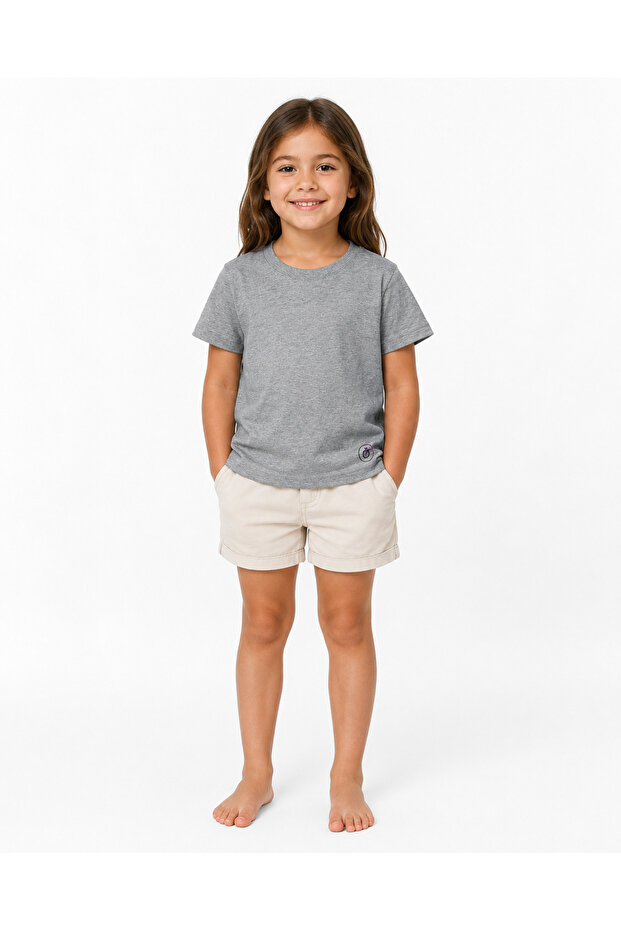 Unisex Children's T-Shirt Basic 100% Cotton Combed Single Jersey Stylish Fabric