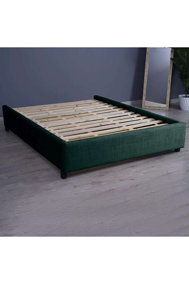 GALIA BASE CHANEL OLIVE GREEN 160X200 CM