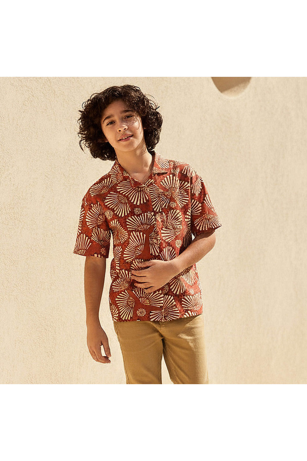 Short Sleeves Shirt with Print
