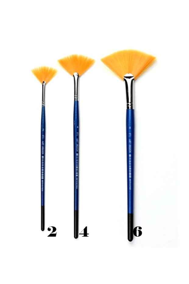 539 Fan Brush No:2 - 2 Pieces