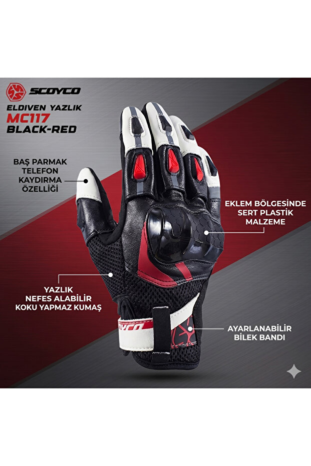 Summer Gloves Ce En 13594 Certified and Comfortable Neoprene Fabric