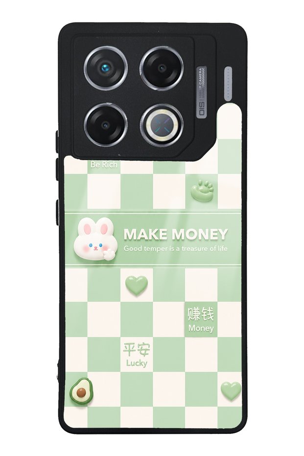 Infinix Gt 20 Pro Green Make Money Design Glossy Phone Case