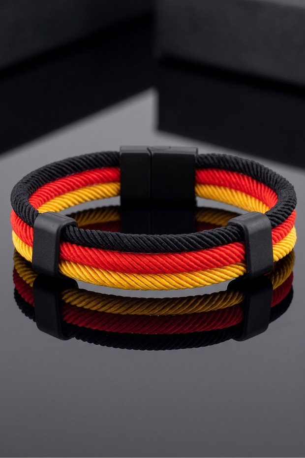 Germany Germany Football Fan National Team Trophy Magnet Men's Bracelet M064A