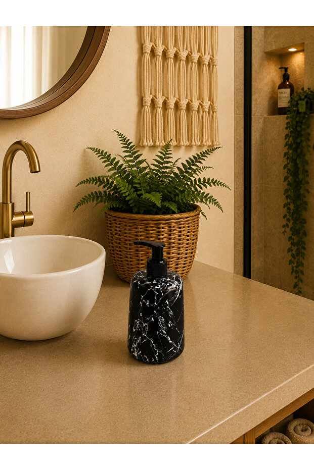 Decorative Bohemian Style Special Design Liquid Soap Dispenser Soap Dispenser for Bathroom Kitchen Toilet 200 mm