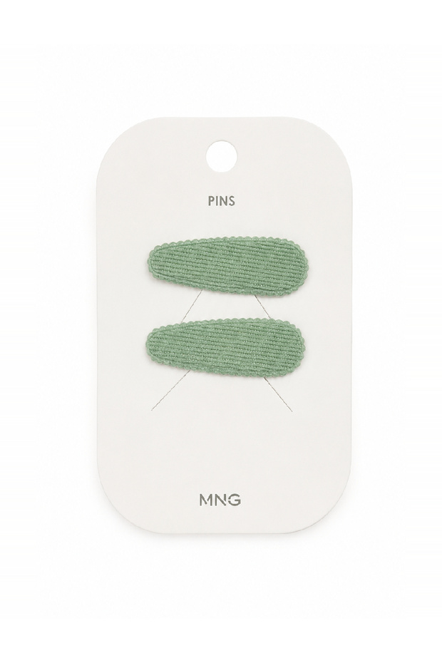 Set clame de par, Verde - 1