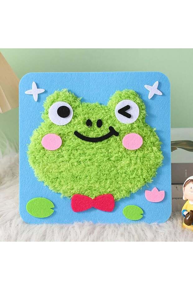 Felt Sewing Kit - Felt Kit for Children, Frog