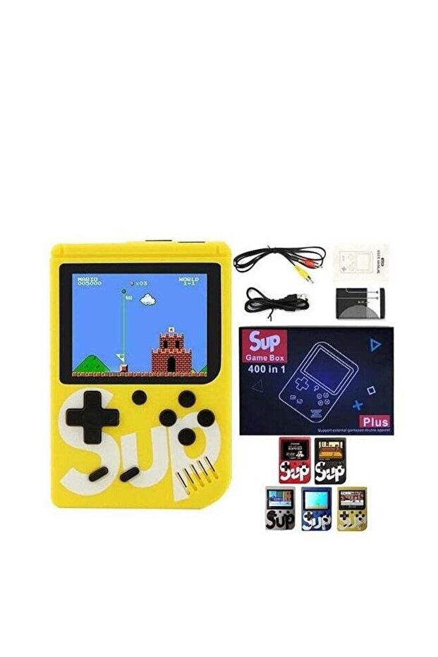 SUP GAME BOX PLUS 400-IN-1 RETRO GAMES UPGRADED VERSION MINI PORTABLE CONSOLE HANDHELD GIFT