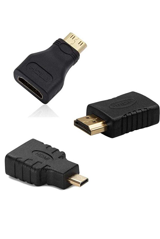 Micro HDMI to HDMI Connector – 3.5 cm Cable for Seamless Video & Audio Transfer
