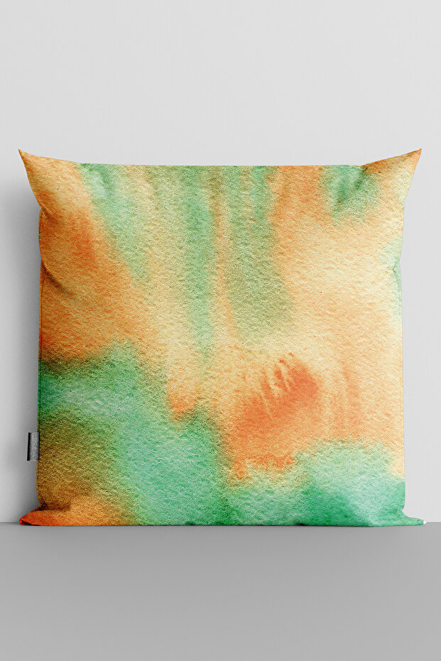 Watercolor Themed Double-Sided Digital Printed Throw Pillow Cover - 2903