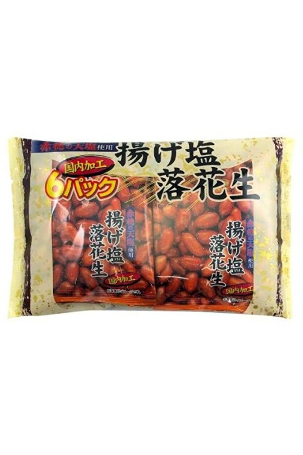 Foods Fried Salted Peanuts 108g (6 Packs)