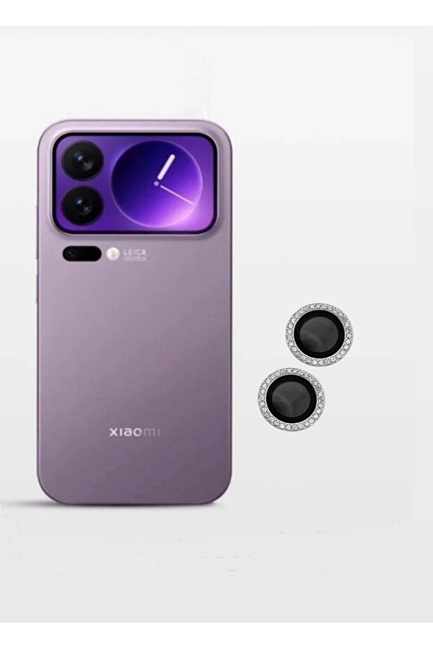 واقي عدسة الكاميرا المصنوع من الزجاج المقوى المتوافق مع هاتف MI 17 Pro Max مع جهاز حماية العدسة