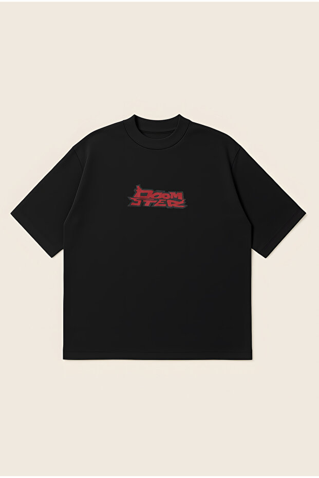 Doomster Printed Oversize Boxy Cut Unisex 100% Cotton Printed Tshirt |   Streetwear