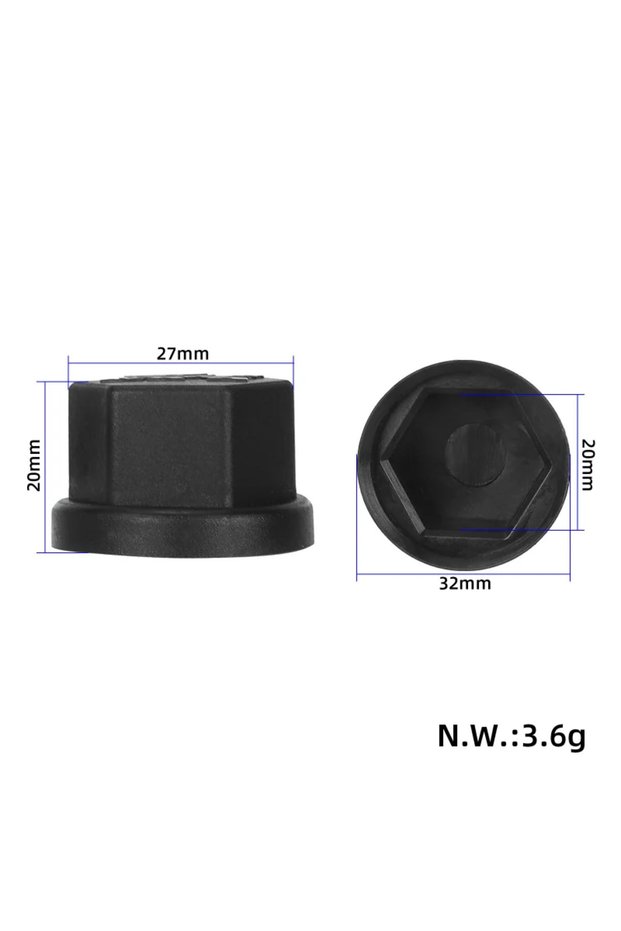 motor cap Motor Shaft Nut Plug Cover for Kukirin G2 Master & Kugoo Rocker – Decorative Shaft Cap,Wat