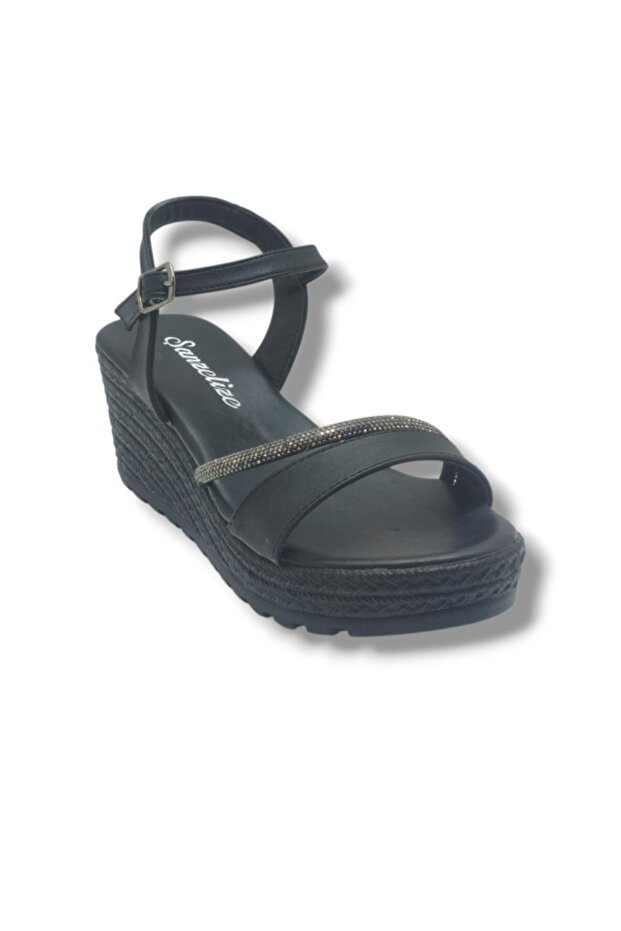 Chanceller K303-26 Leather Stone Filled Sole Women's Sandals