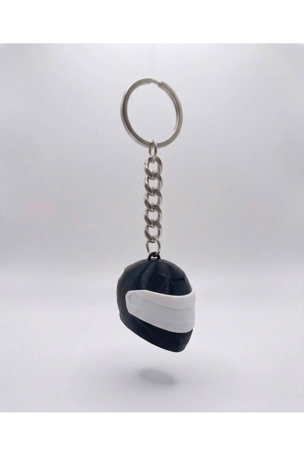 Motorcycle Helmet Keychain Helmet Keyring Biker Accessory