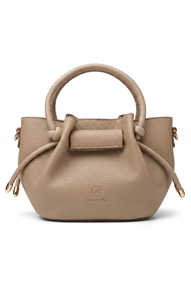 Women's Crossbody Hand and Shoulder Bag - 3-Compartment Zippered Snap Mini Bag 20X14