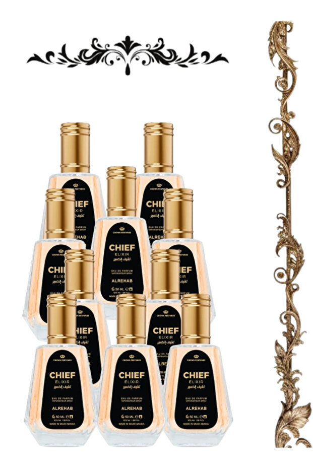 10 قطع من عطر شيف إليكسير 50 مل