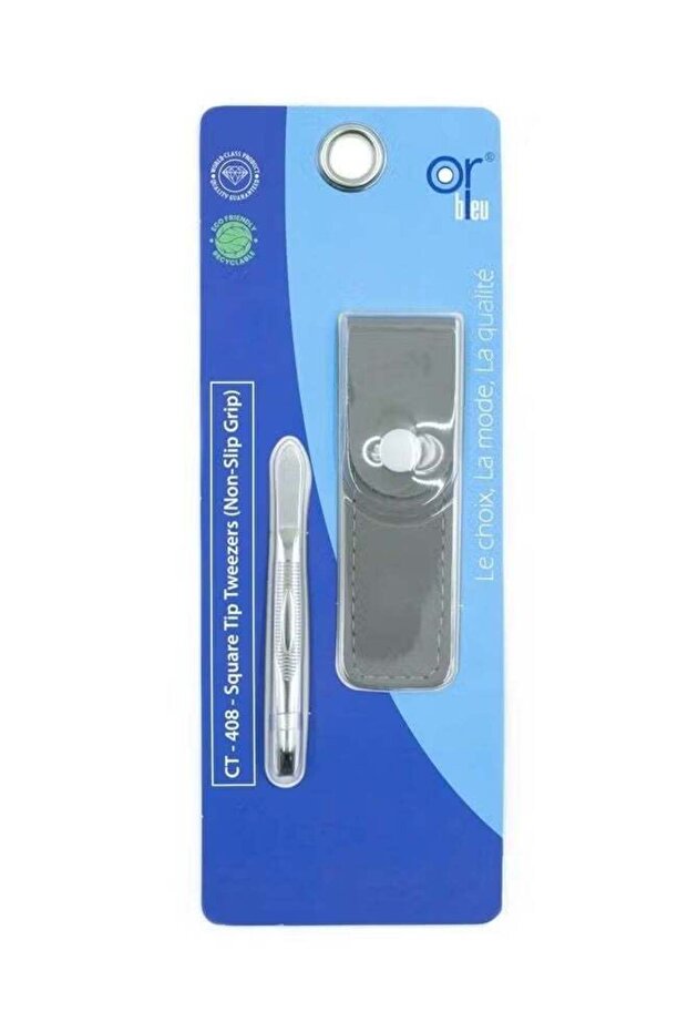 CT-408 SQUARE TIP TWEEZERS: 0698