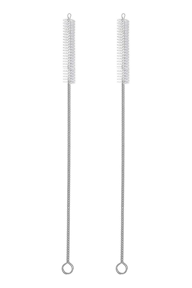 2 Starbucks Straws Cleaning Brush - BPA Free - 2 Heavy Bristle Straw Cleaner