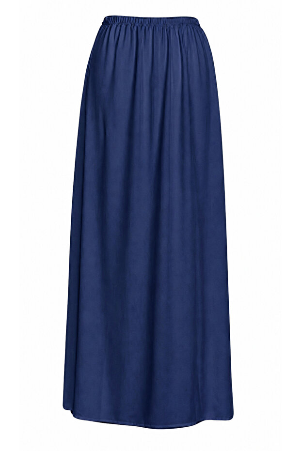 Dark Navy Blue Full Length Lining Long Skirt Lining
