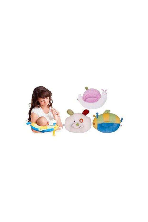 Comfortable Breastfeeding Pillow, Teddy Bear Design, Provides Comfort and Support