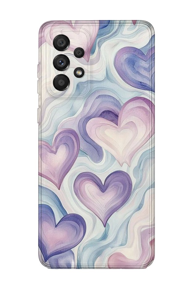 Samsung Galaxy M52 Compatible Printed Transparent Phone Case | Collection: Pastelbloom Soft Series
