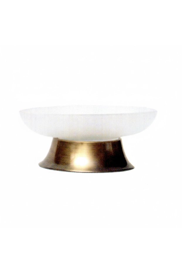 Lider Countertop Soap Dish (Luxury, 100% Brass)