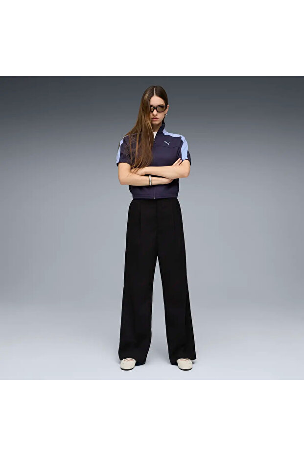 T7 Short Sleeve Jacket Purple Women's Jacket