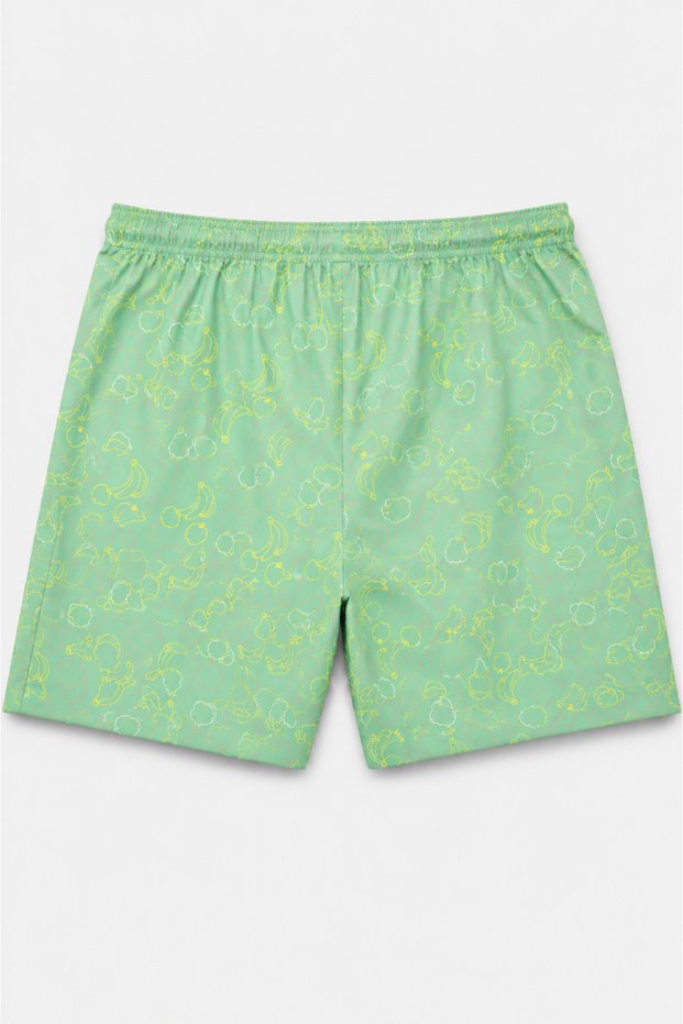 Children's Swim Shorts Printed Quick-Drying I Boys' Patterned Swim Shorts Elastic Waist I 9-16 Years
