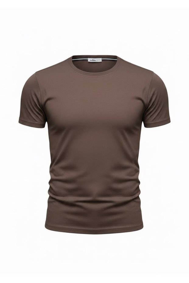 Women's Slim Fit Crew Neck Knitted Viscose T-Shirt - Premium Anti-Pilling Vorteks Fabric