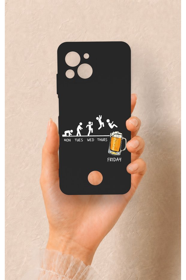 Reeder S23 Pro Max Compatible Fun Day Friday Patterned Silicone Case
