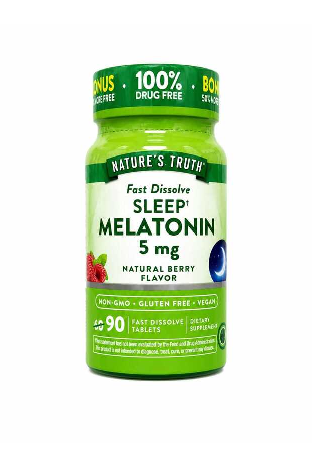 NATURES TRUTH MELATONIN 5MG 90 TAB