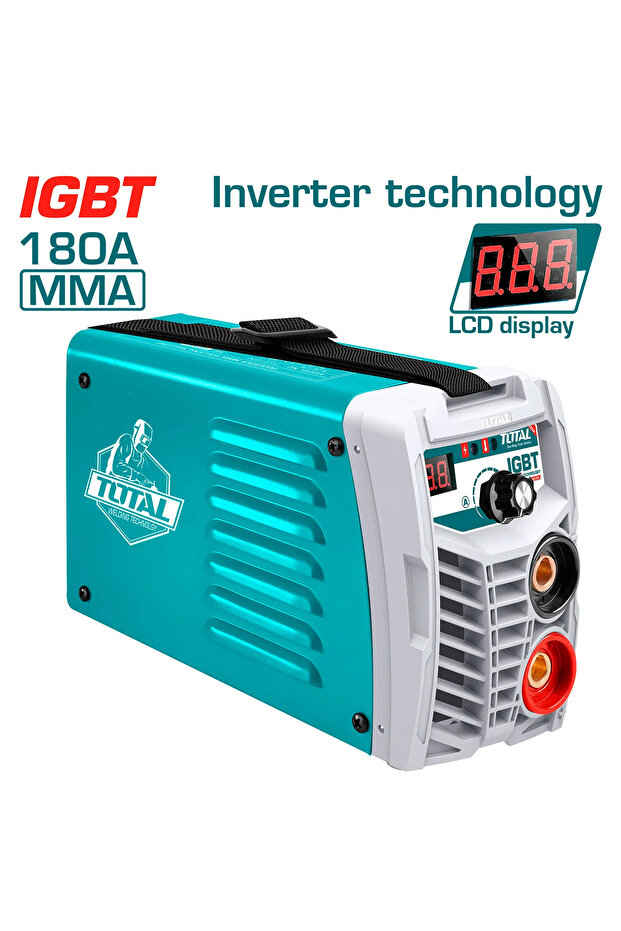 ماكينة لحام انفرتر 180A MMA الكترونية TW21806 توتال