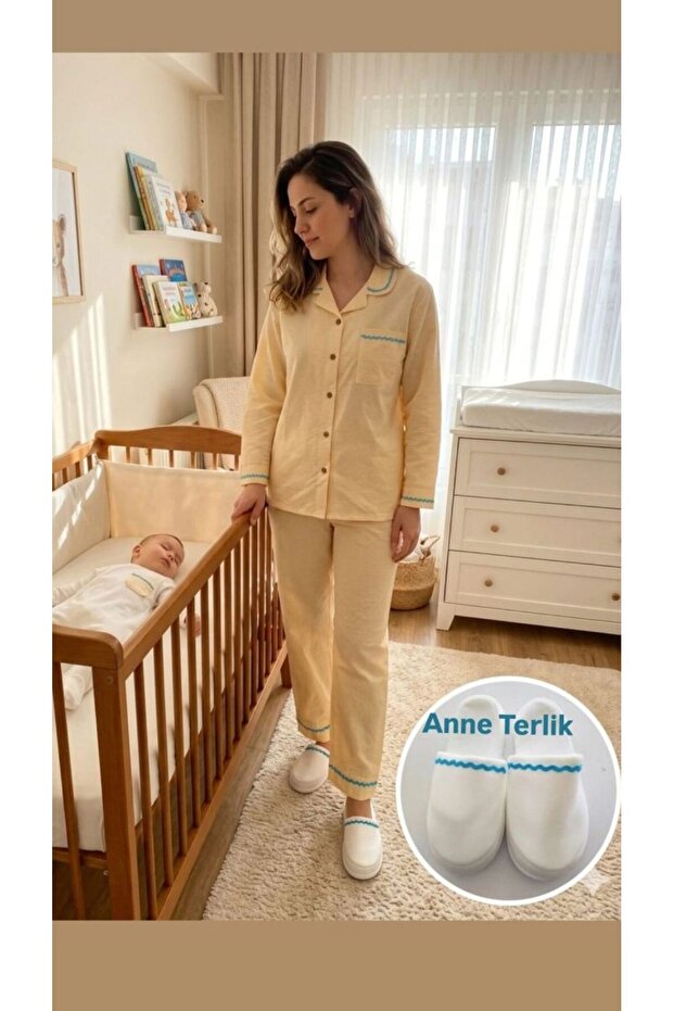 Printed Mother Baby Pregnancy Set 3 Months Girl
