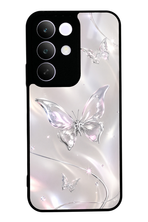 Realme C85 Crystal Whisper Butterfly Design Glossy Phone Case