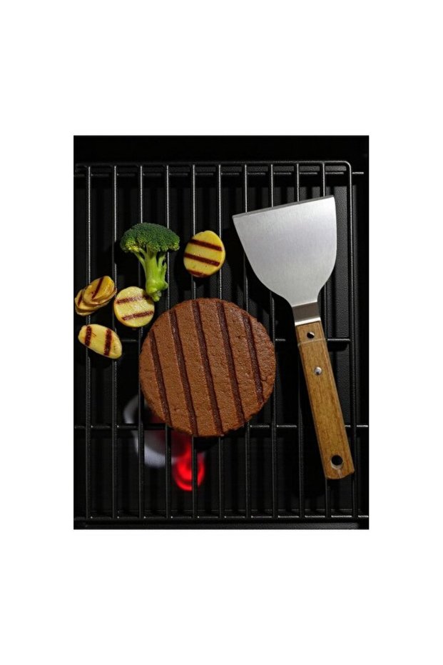 10 cm Stainless Steel Kitchen Spatula, Multi-Purpose, Durable, Practical