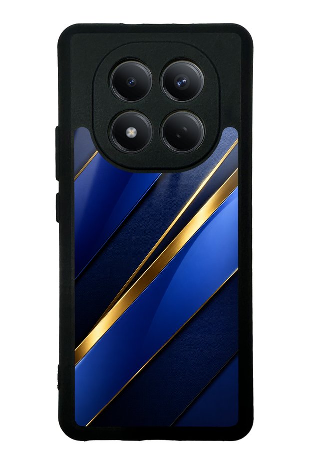 Xiaomi Redmi Note 15 4g Sapphire Gold Edge Design Glossy Phone Case