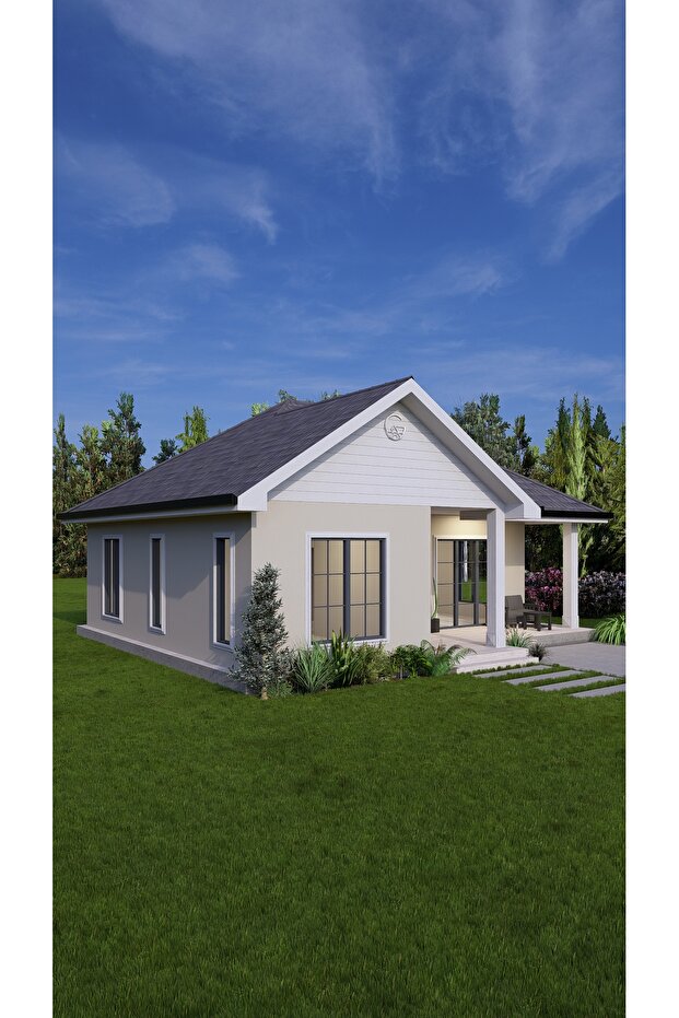 82m² 2+1 Tek Kat Çelik Yapı