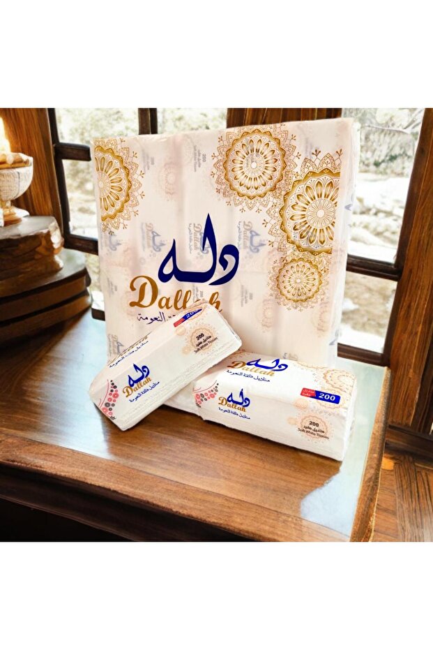 مناديل دله 200مفرد - 50عبوة