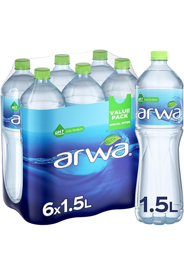 Still Water, Bottled Drinking Water, PET 1.5ml, Pack of 6