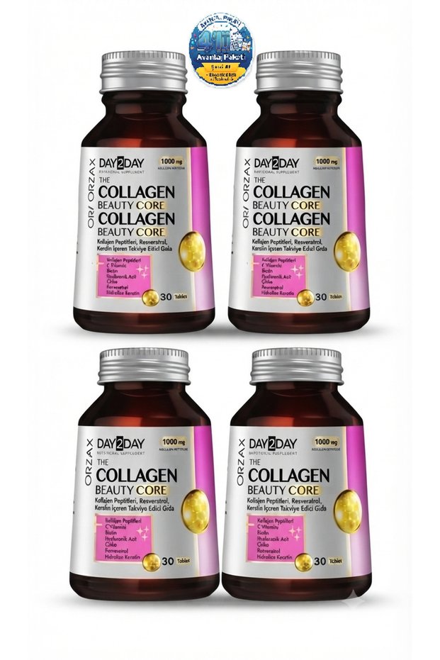Day2Day the Collagen Beauty Core 30 Tablets 4 Pack