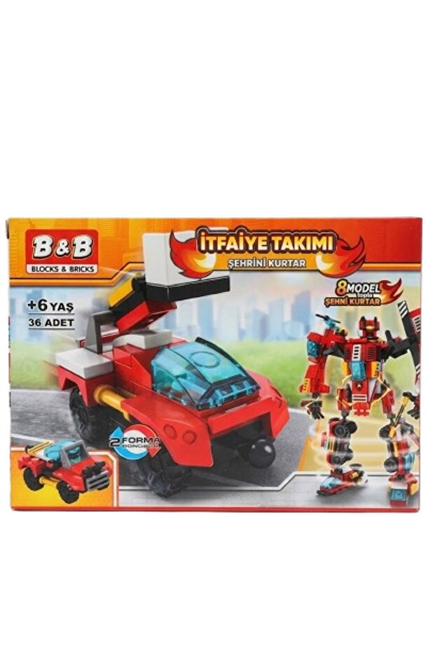 Fire Brigade Block / Lego Set - Block 8616-3