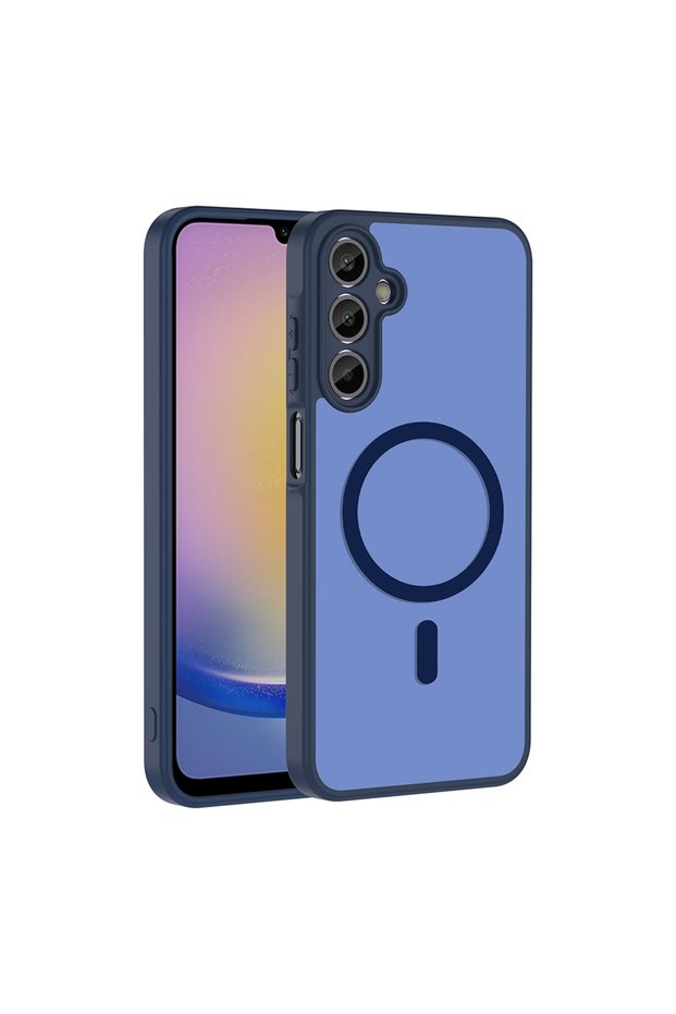 Galaxy A24 Case Magsafe Camera Protected Matte Anti-Fingerprint Senk