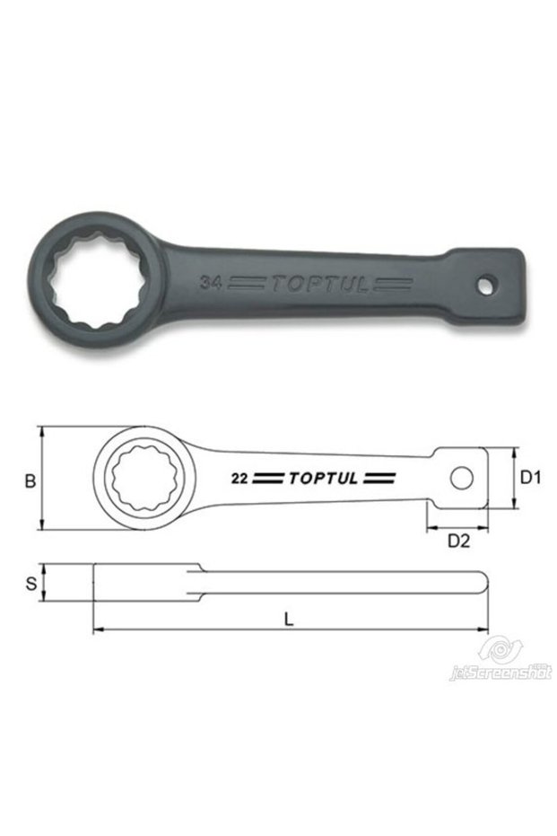 Impact ring wrench 45